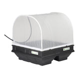 Medium Raised Garden Bed with Garden Cover