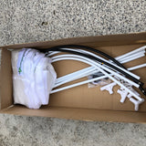 Replacement VegeCover Kit – Medium (includes poles, connectors, hinge clips, misters and mesh cover)